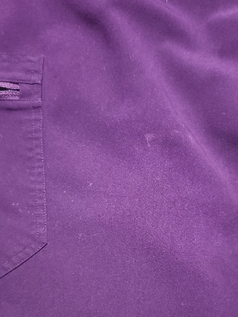 FIGS Women's Plum V-Neckless Tunic Top And Pants - Picture 4 of 6